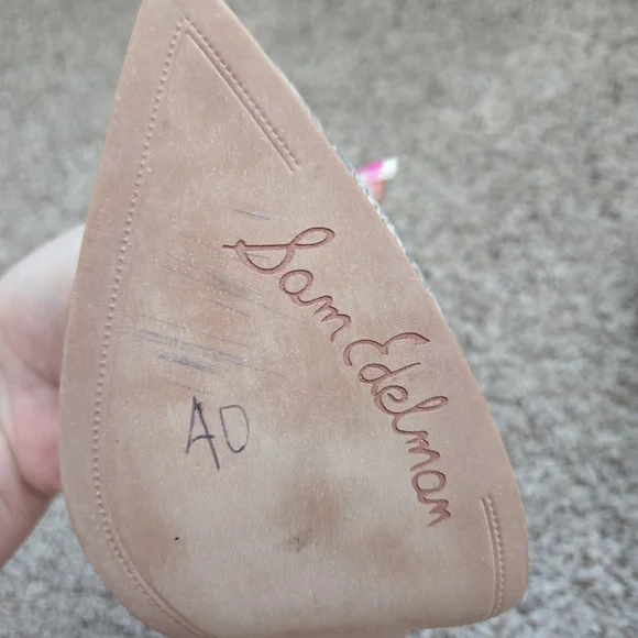 Sam Eldeman Snake Print Platform Womens Heels Size 8.5 Leather - Picture 9 of 13